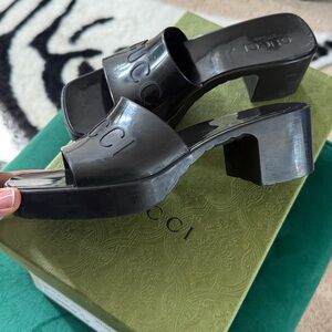 Gucci Women's Black Mules